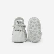 Gamuza Booties Gripper 'Grey' - The Little One • Family.Concept.Store. 
