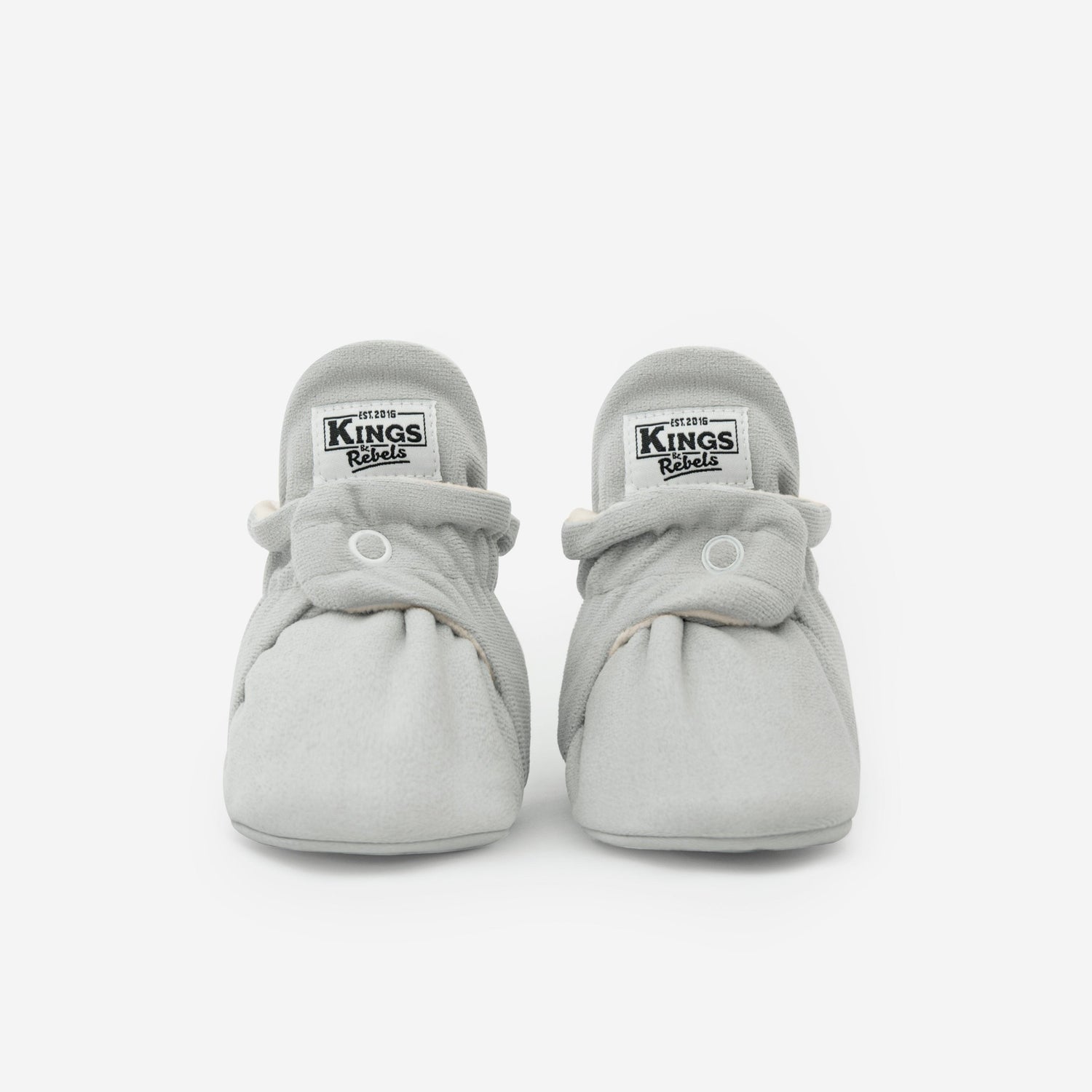 Gamuza Booties Gripper 'Grey' - The Little One • Family.Concept.Store. 