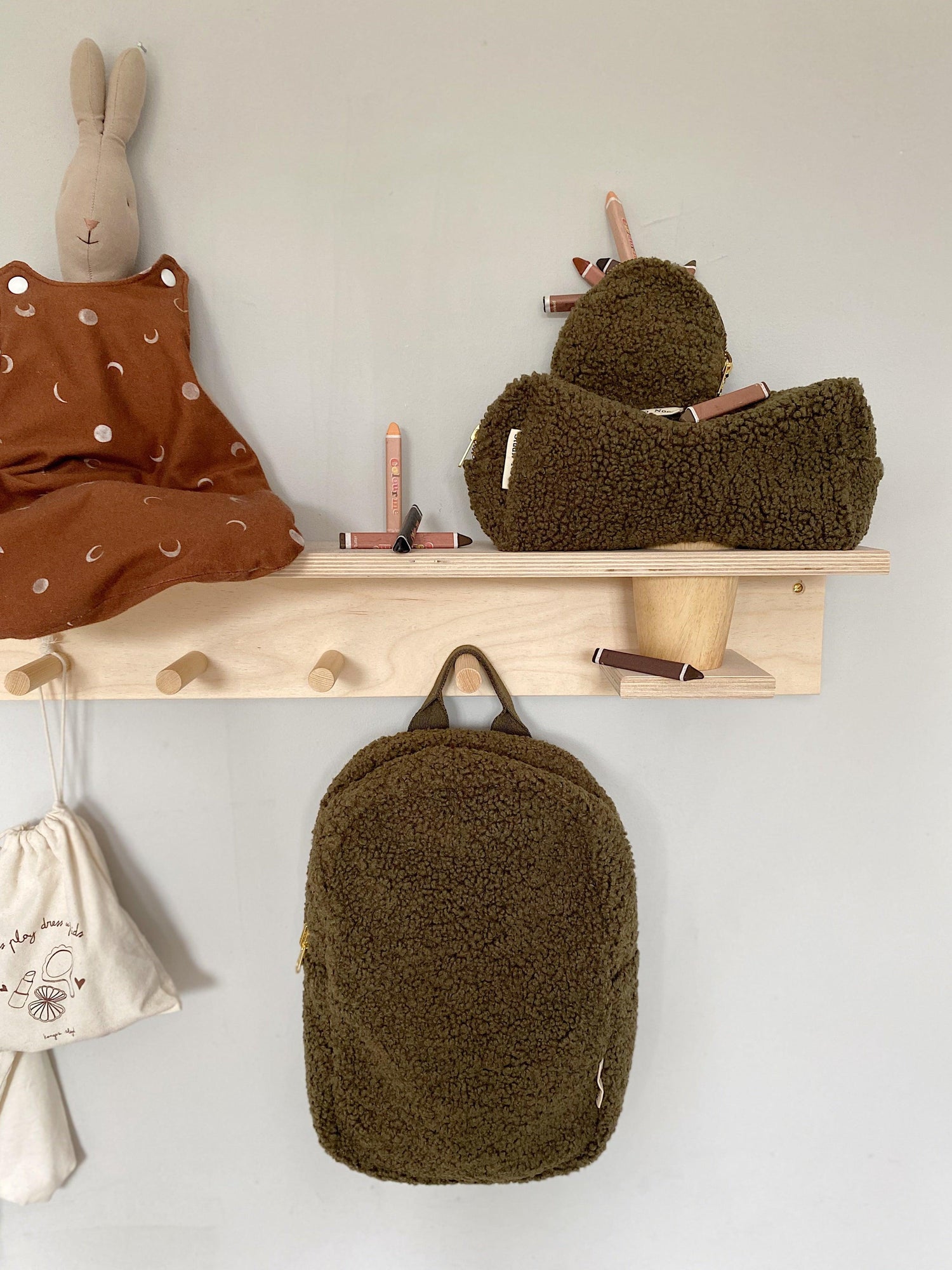 Wallet Teddy 'Green' - The Little One • Family.Concept.Store. 