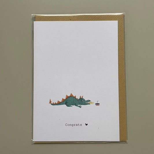 Grußkarte 'Congrats' - The Little One • Family.Concept.Store.