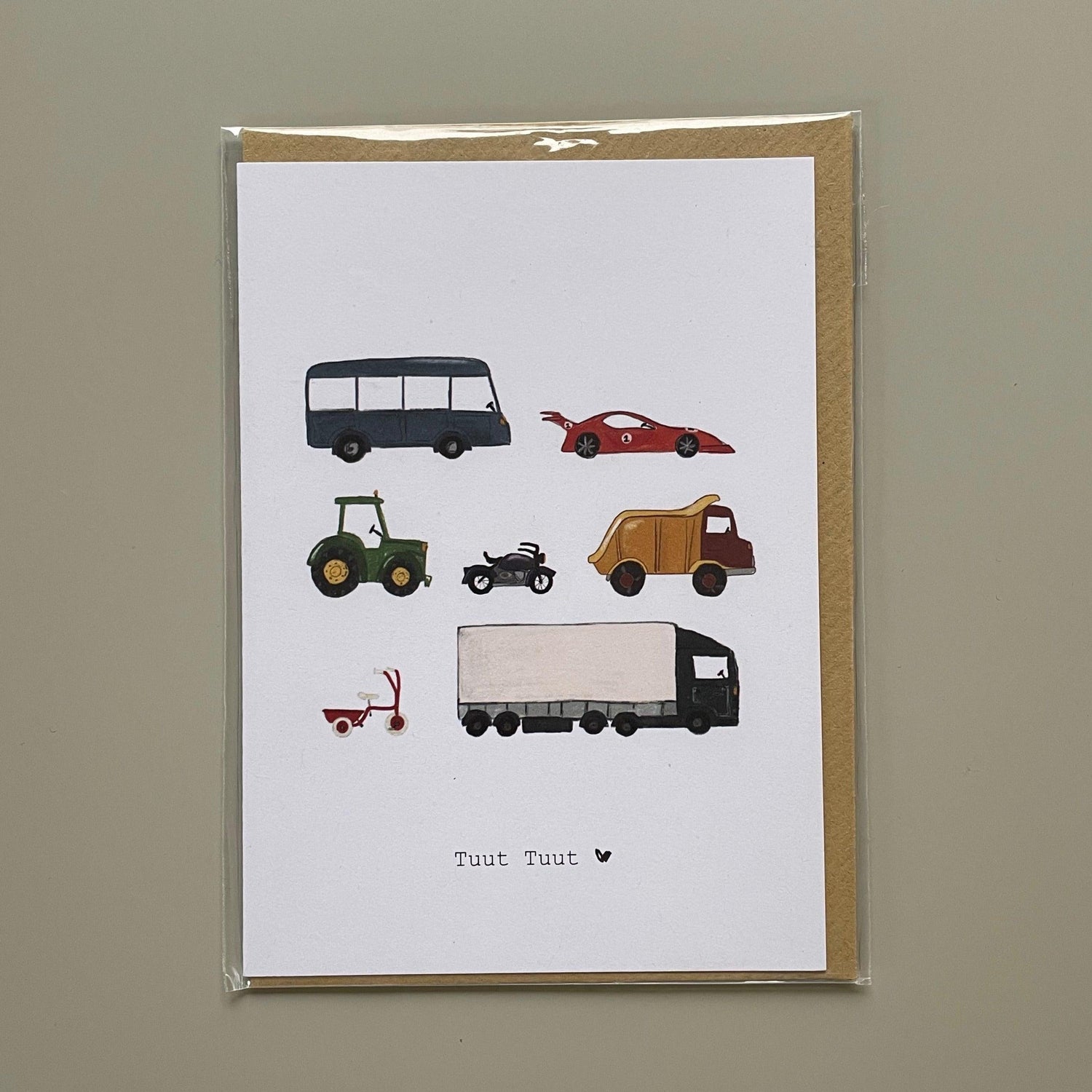Grußkarte 'Tuut Tuut' - The Little One • Family.Concept.Store. 
