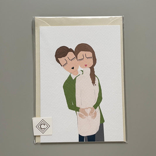 Grußkarte 'Schwanger' - The Little One • Family.Concept.Store. 