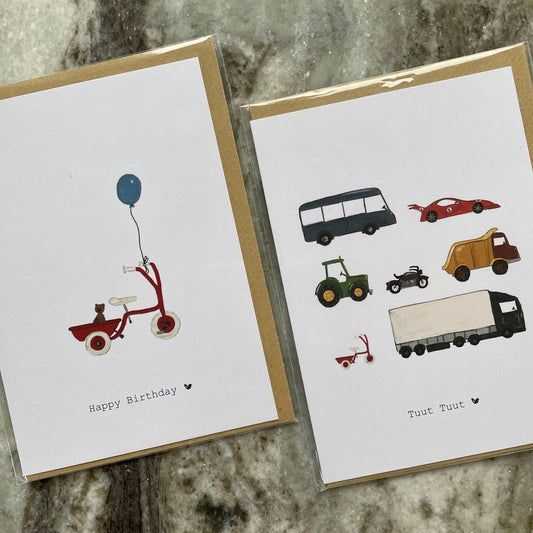 Grußkarte 'Tuut Tuut' - The Little One • Family.Concept.Store.