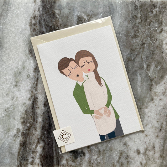 Grußkarte 'Schwanger' - The Little One • Family.Concept.Store. 