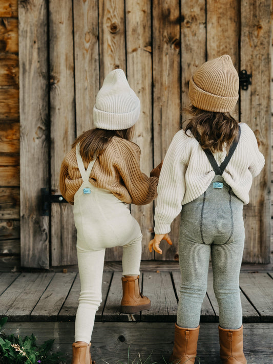 Strumpfhose Wooly Footless 'Cream Blend' - The Little One • Family.Concept.Store.