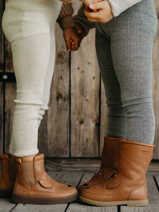 Strumpfhose Wooly Footless 'Granite Grey' - The Little One • Family.Concept.Store.