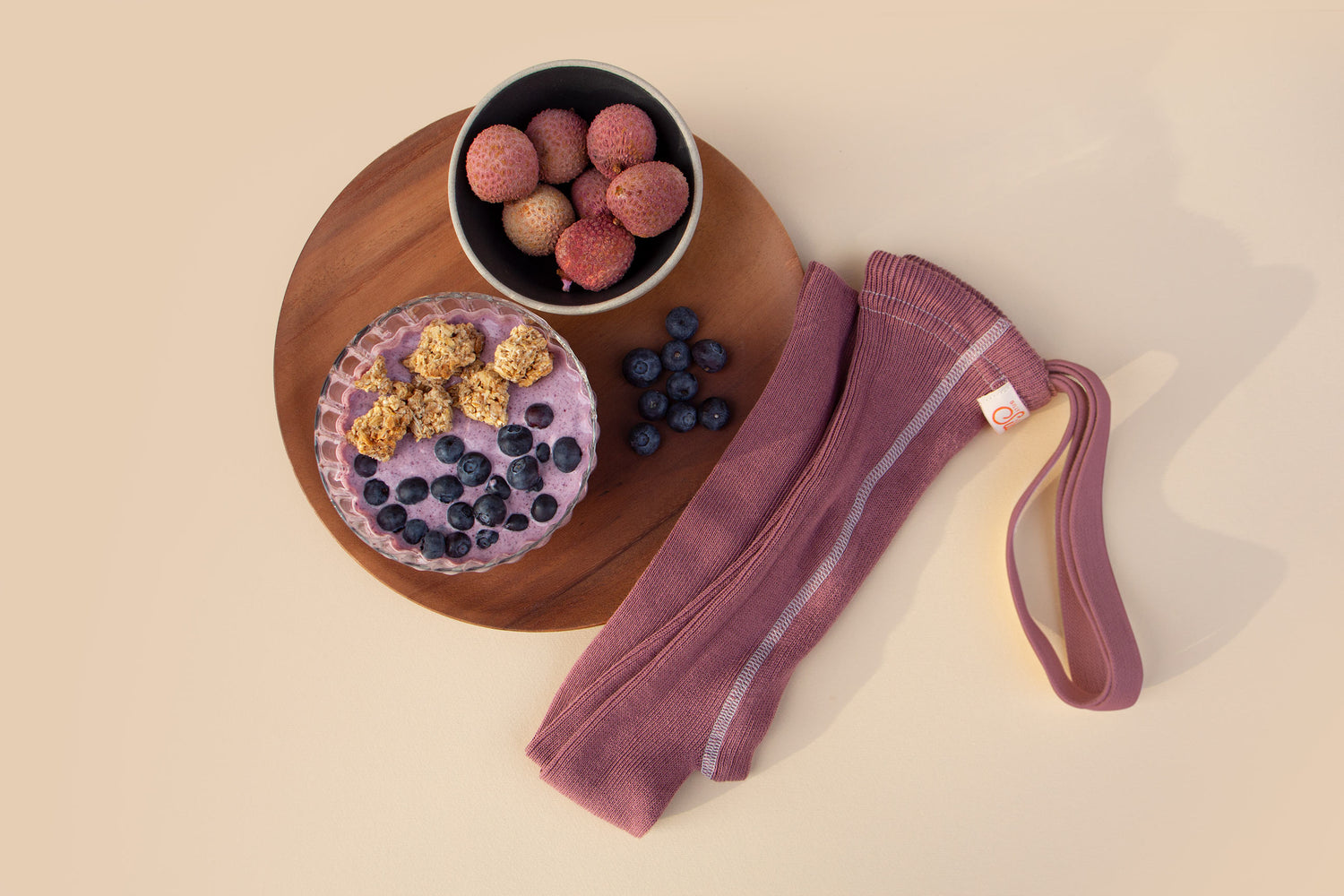 Strumpfhose Footless 'Acai Smoothie' - The Little One • Family.Concept.Store. 