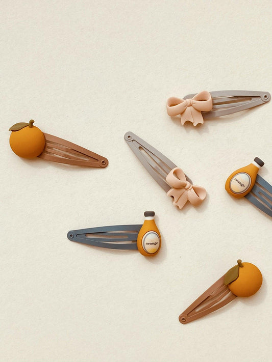 3er Set Haarclips 'Orangerie' - The Little One • Family.Concept.Store.