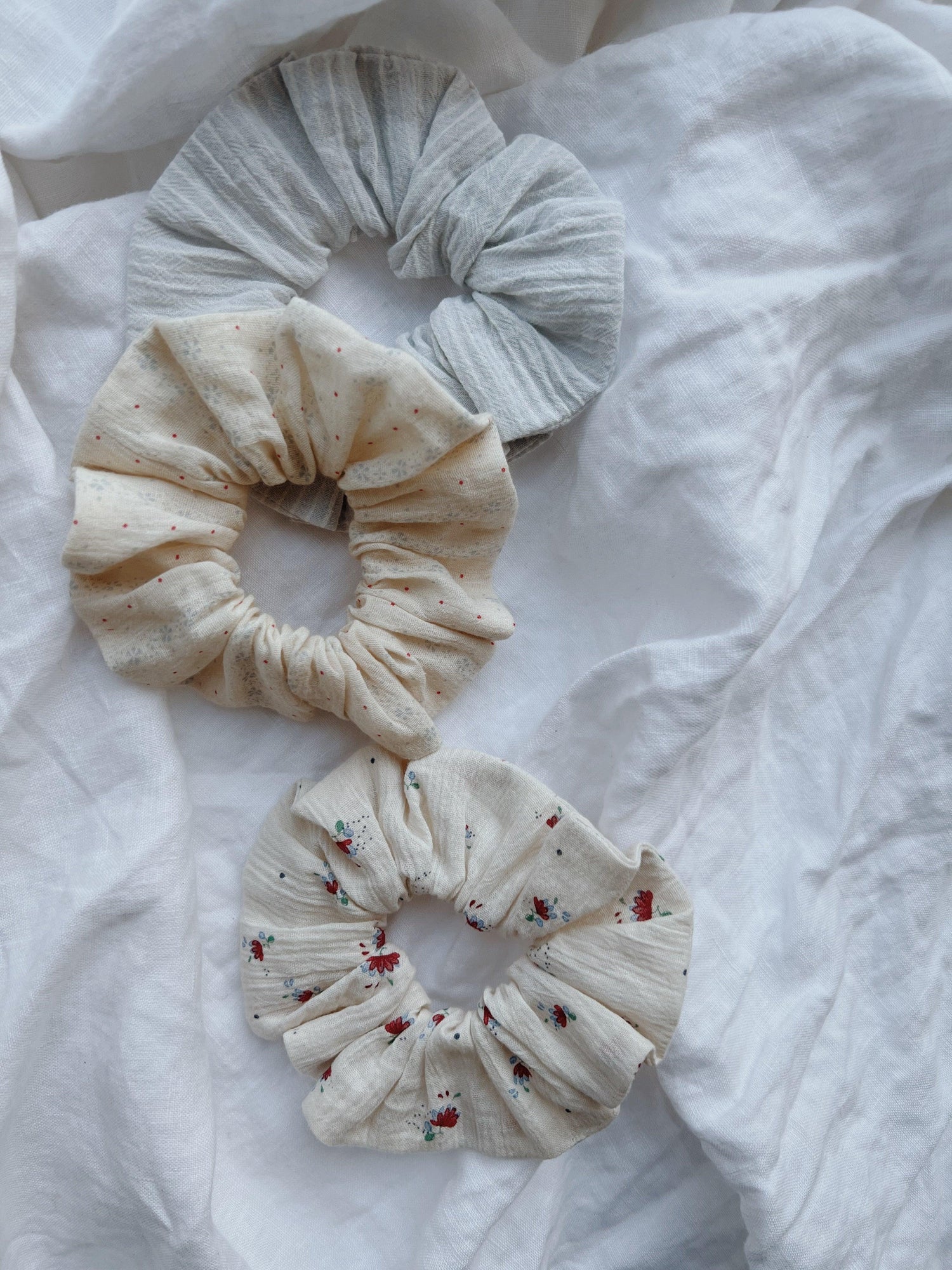 3er Set Small Scrunchies 'Lilu' - The Little One • Family.Concept.Store. 