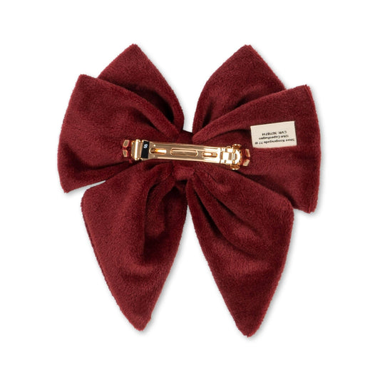 Velvet Bowie Hairclip 'Red' - The Little One • Family.Concept.Store. 