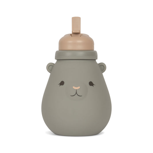 Silikonflasche Teddy 'Whale' - The Little One • Family.Concept.Store. 