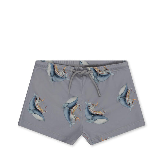 Aster Swim-Shorts 'Whale Boat' - The Little One • Family.Concept.Store. 