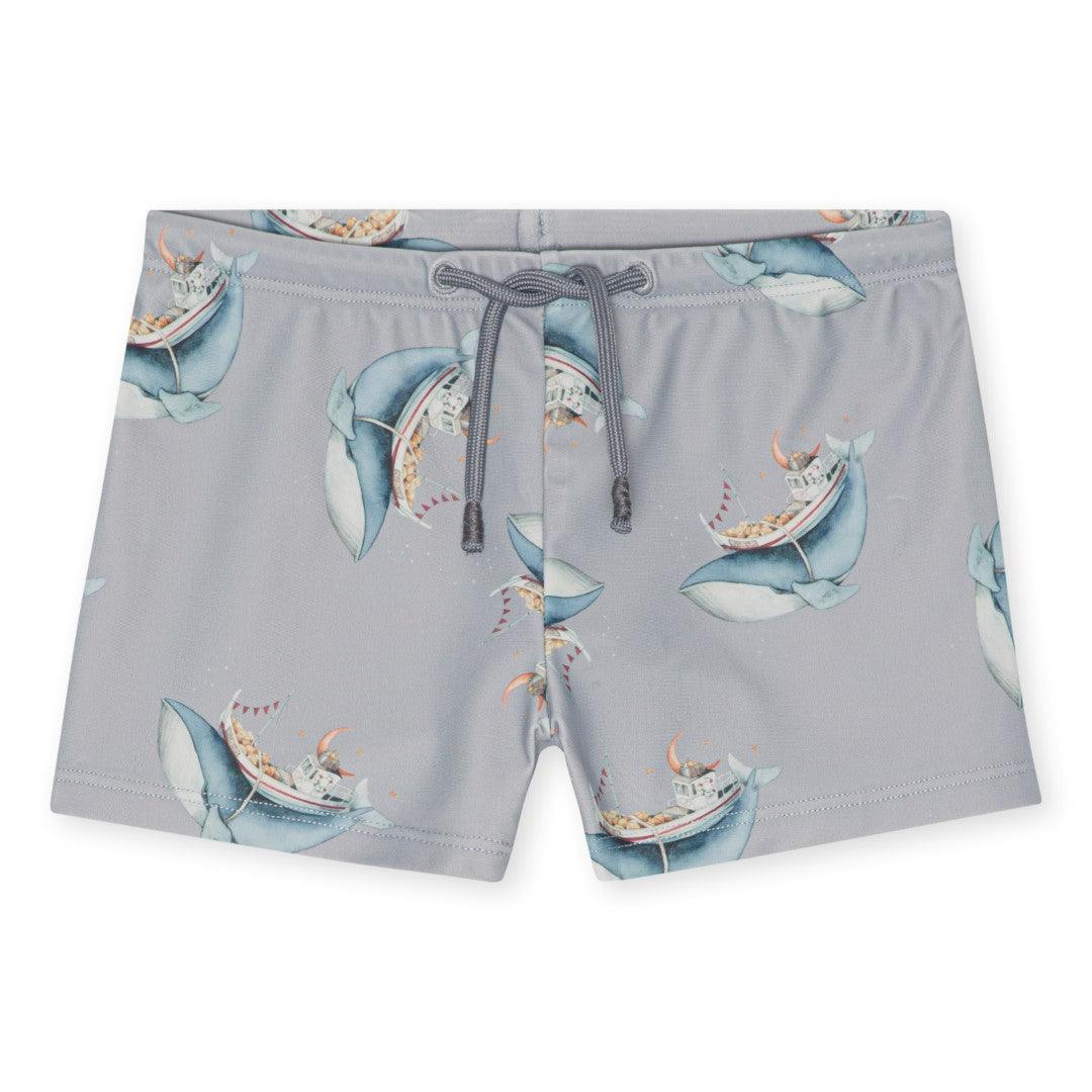 Aster Swim-Shorts 'Whale Boat' - The Little One • Family.Concept.Store. 