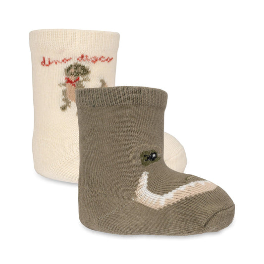 2er-Pack Jacquard Socken 'Dino' - The Little One • Family.Concept.Store.