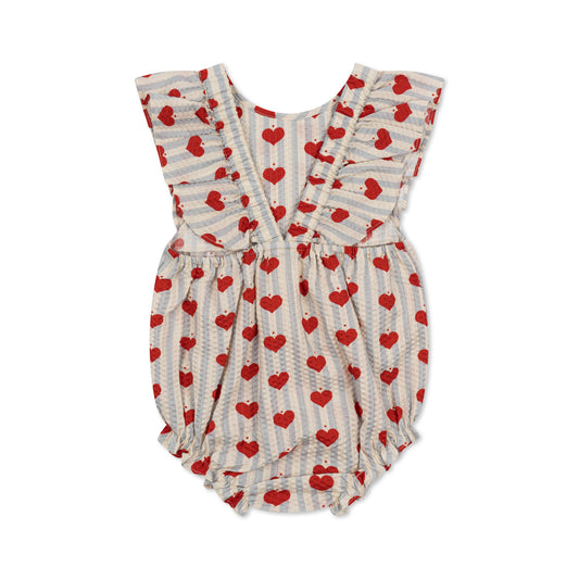 Romper Vivi 'Amour Blue Stripe' - The Little One • Family.Concept.Store.
