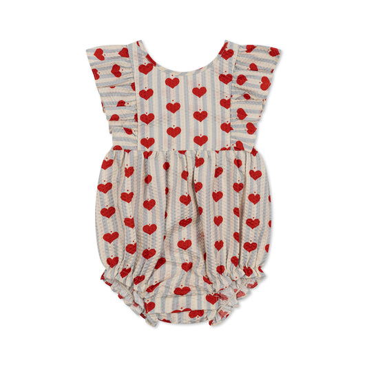 Romper Vivi 'Amour Blue Stripe' - The Little One • Family.Concept.Store. 