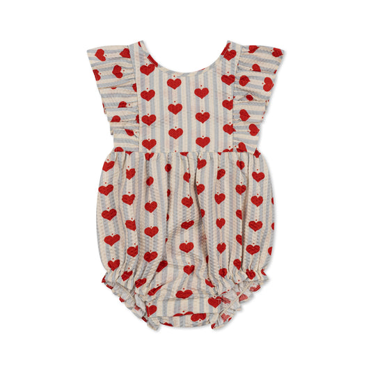 Romper Vivi 'Amour Blue Stripe' - The Little One • Family.Concept.Store.