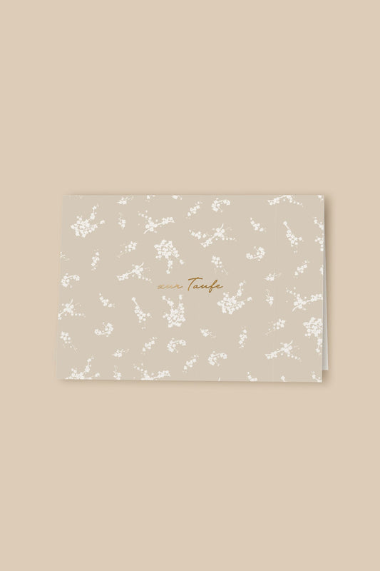 Klappkarte 'Zur Taufe' - The Little One • Family.Concept.Store.