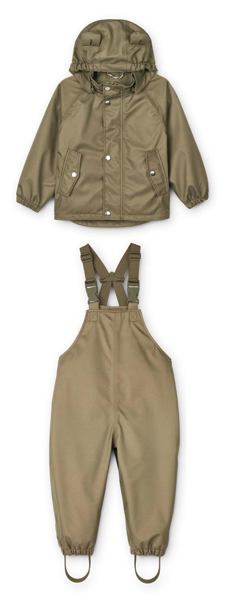 Soft Shell-Set Dakota 'Khaki' - The Little One • Family.Concept.Store. 