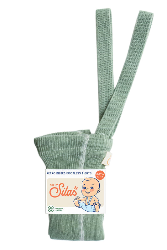 Strumpfhose Footless 'Matcha Oat Latte' - The Little One • Family.Concept.Store.