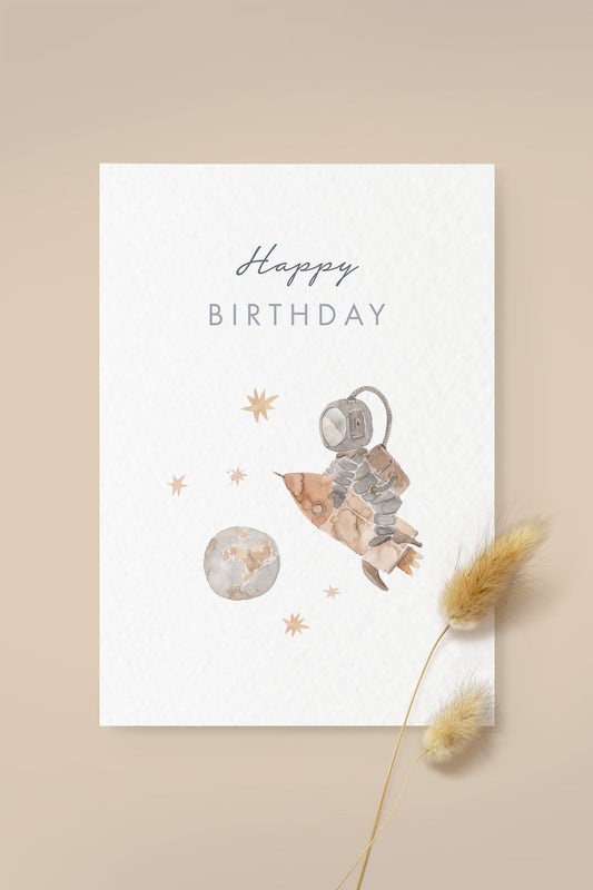 Grußkarte Universe 'Happy Birthday' - The Little One • Family.Concept.Store.