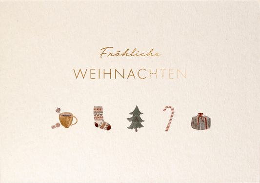 Klappkarte "Fröhliche Weihnachten" - The Little One • Family.Concept.Store.