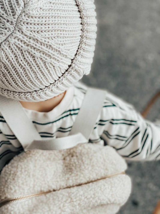 Mini Rucksack Teddy 'Ecru' - The Little One • Family.Concept.Store.