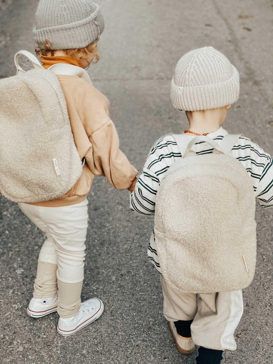Mini Rucksack Teddy 'Ecru' - The Little One • Family.Concept.Store.
