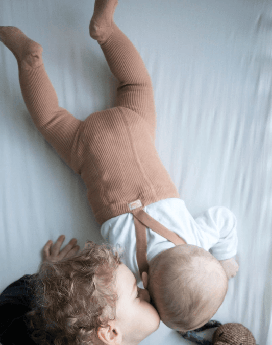 Strumpfhose Footed 'Light Brown' - The Little One • Family.Concept.Store.