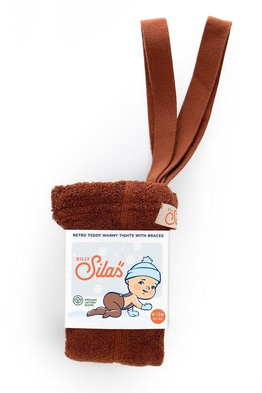 Strumpfhose Teddy Warmy Footless 'Cinnamon' - The Little One • Family.Concept.Store. 
