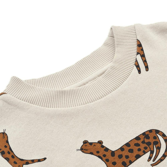 Sweatshirt Thora 'Leopard Sandy' - The Little One • Family.Concept.Store.