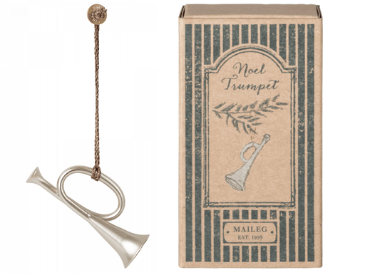 Metallornament Trompete 'Silver' - The Little One • Family.Concept.Store.
