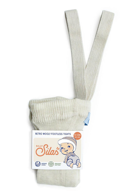 Strumpfhose Wooly Footless 'Cream Blend' - The Little One • Family.Concept.Store.