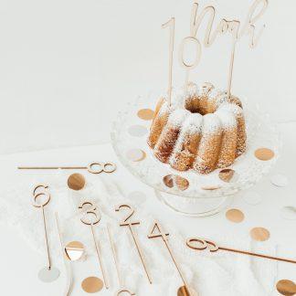 Cake Topper - Zahlen klein - The Little One • Family.Concept.Store.