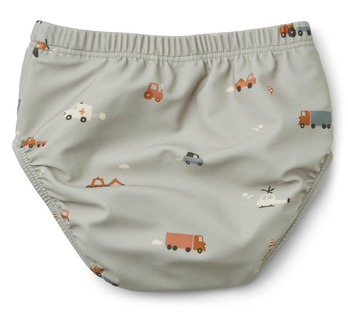 Badehose Anthony 'Vehicles/Dove Blue Mix' - The Little One • Family.Concept.Store. 