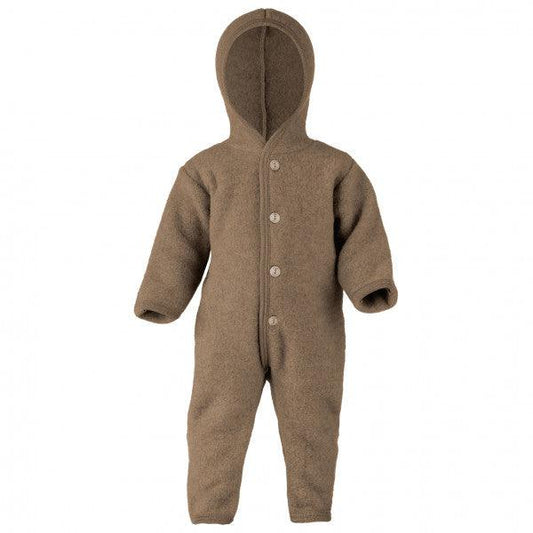 Wollfleece Overall 'Walnuss Melange' - The Little One • Family.Concept.Store. 