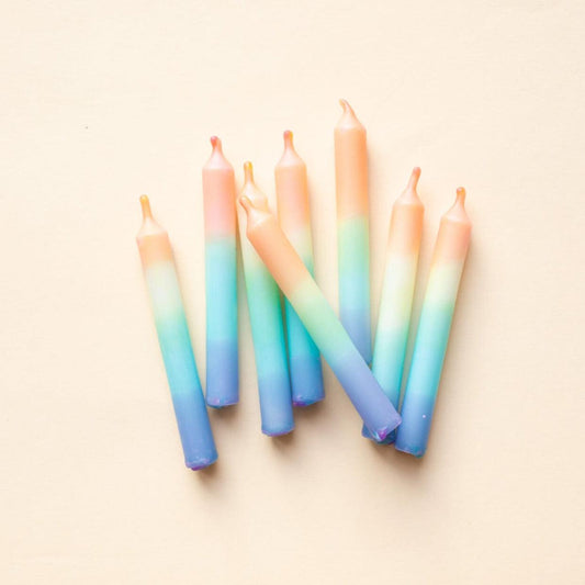 Geburtstagskranzkerzen 'Rainbow' - The Little One • Family.Concept.Store. 