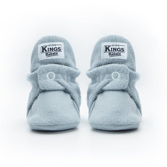 Fleece Booties 'Classic'- Sky Grey - The Little One • Family.Concept.Store.