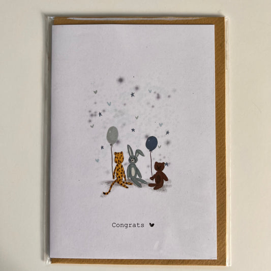 Grußkarte 'Congrats' - The Little One • Family.Concept.Store.