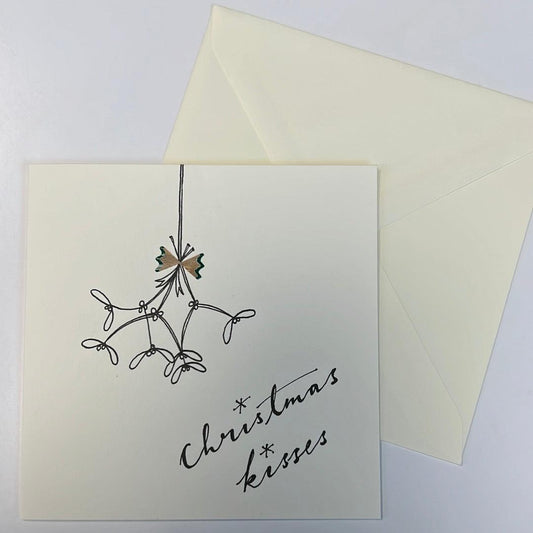 Grußkarte 'Christmas Kisses' - The Little One • Family.Concept.Store.