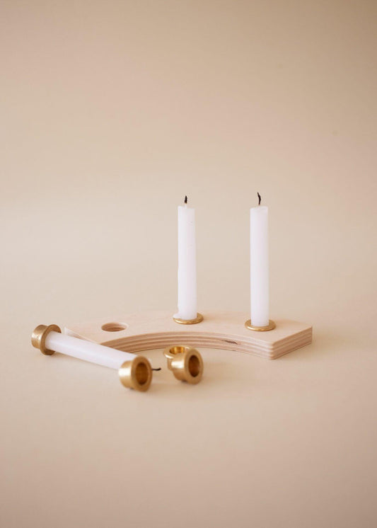 Messinghalter für Kerzen - The Little One • Family.Concept.Store. 