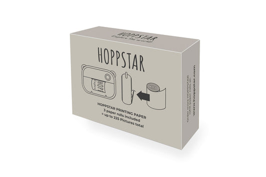 3er Nachfüllpack Papierrollen für Hoppstar Artist Kamera - The Little One • Family.Concept.Store. 