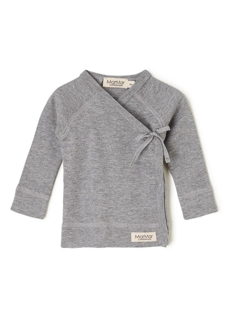 Wickelshirt 'Grey Melange' - The Little One • Family.Concept.Store. 